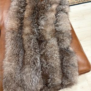 Luxurious genuine Fox Fur Scarf